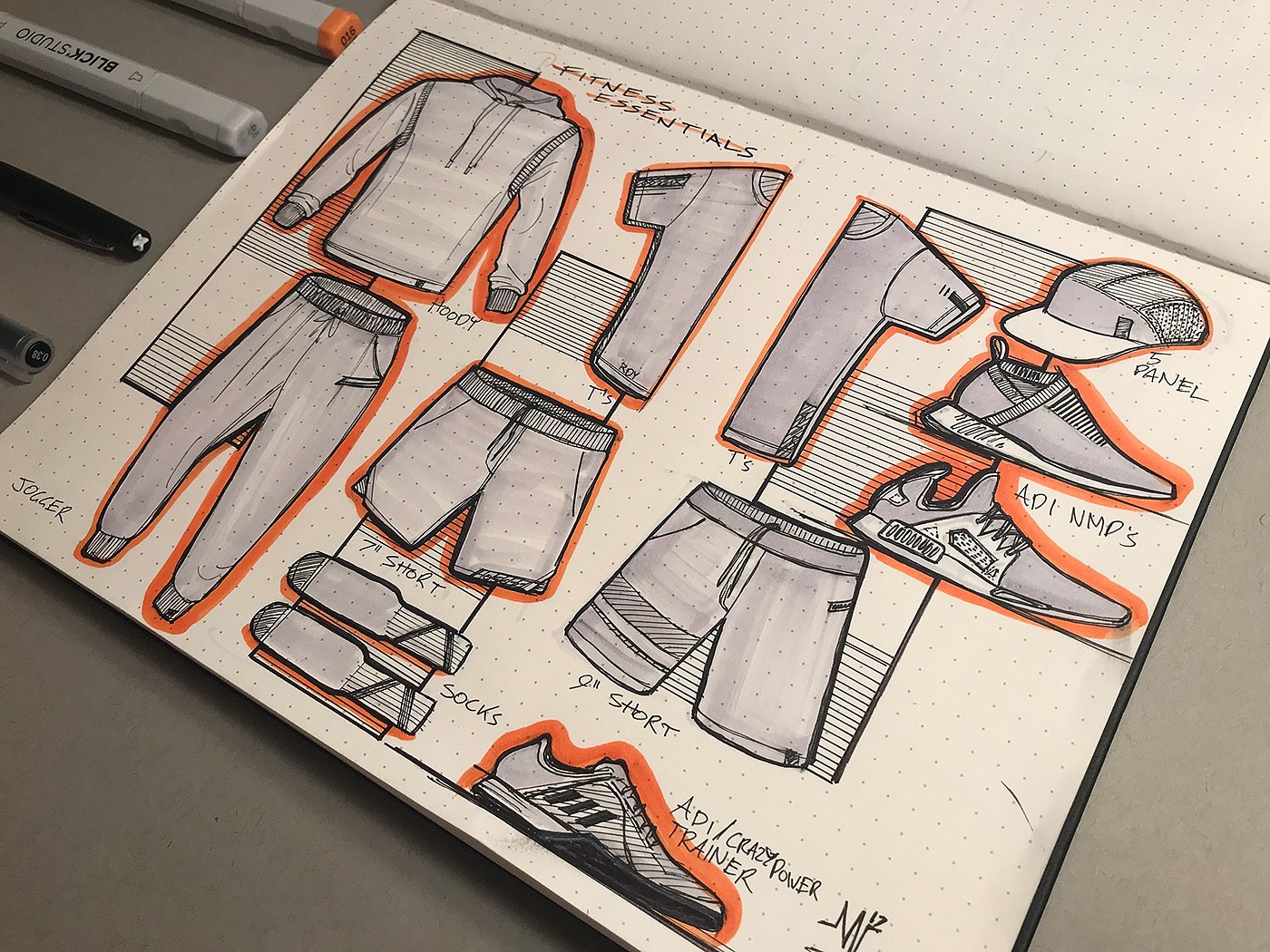 daily，Hand drawn，