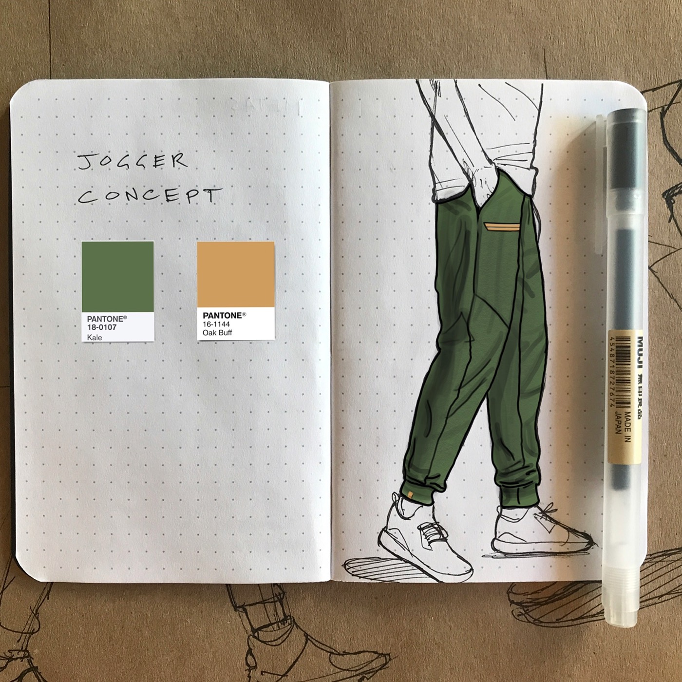 daily，Hand drawn，