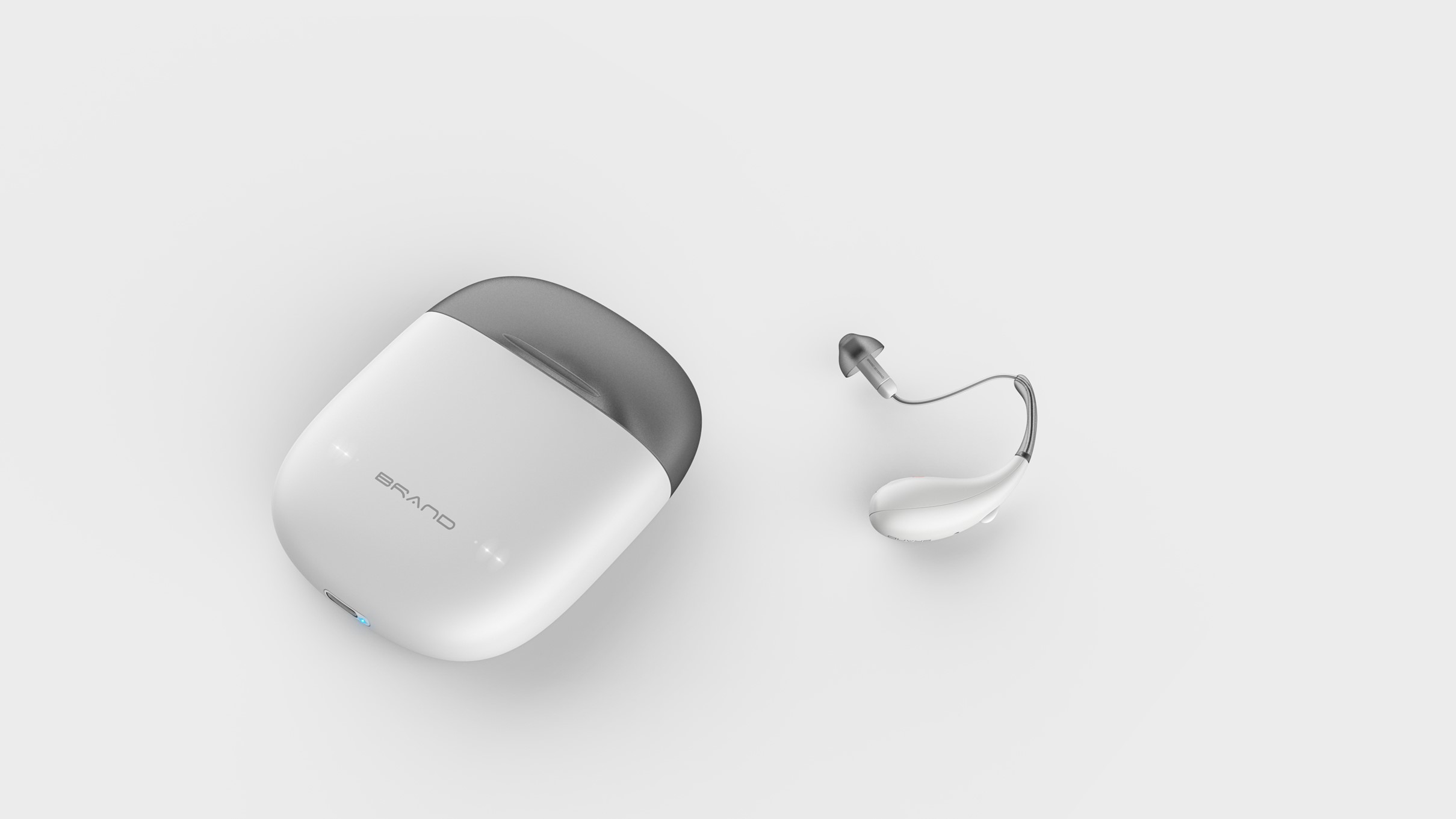 deaf-aid，Wear，headset，Air conduction，