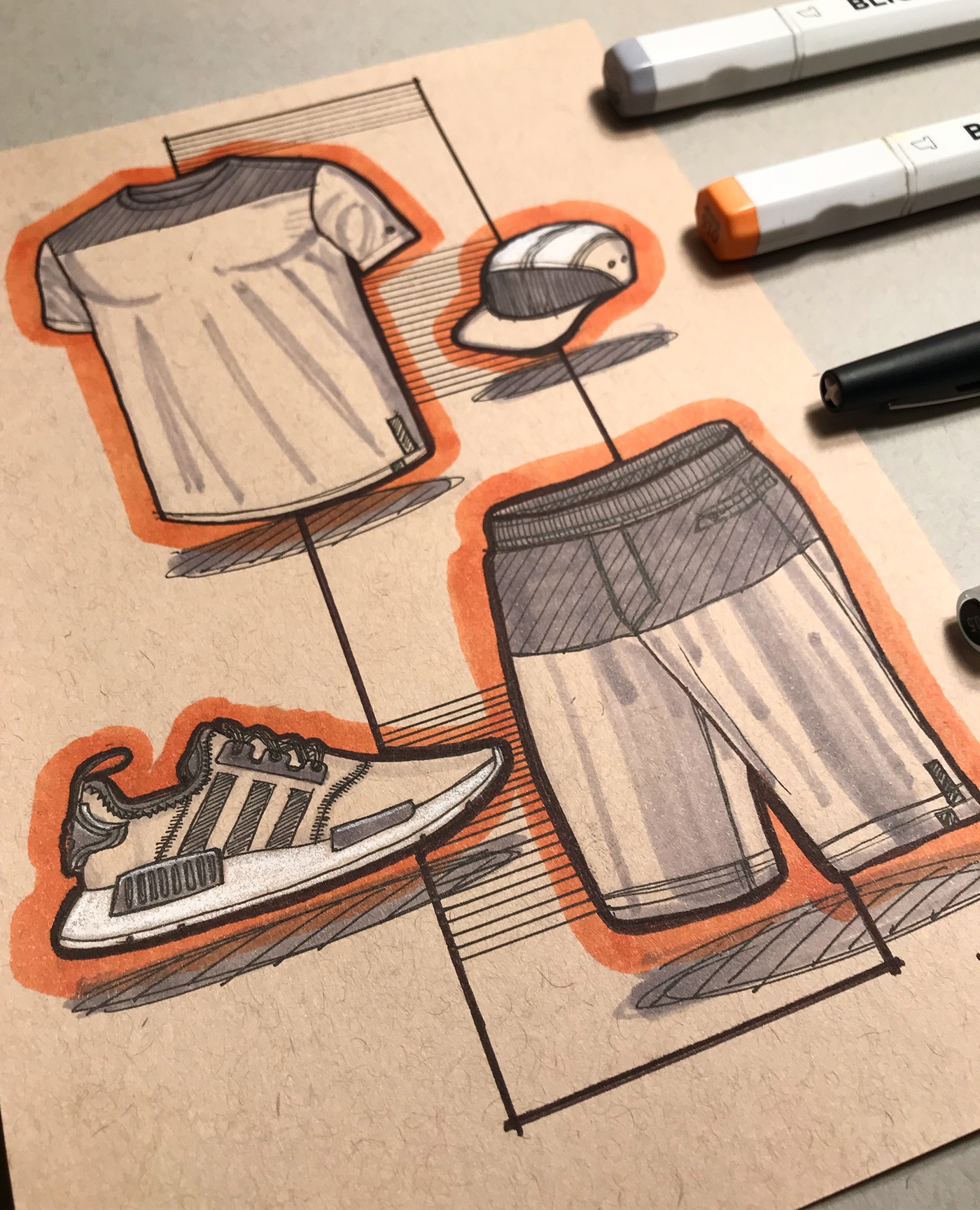 daily，Hand drawn，