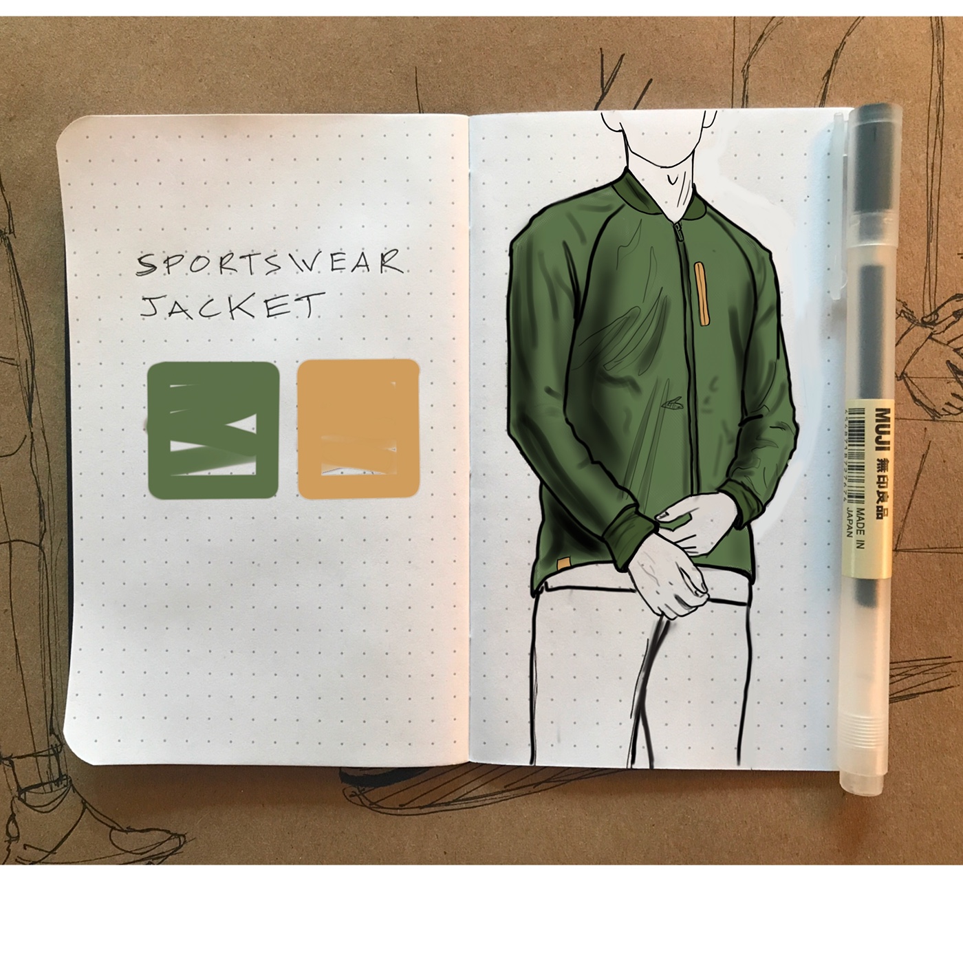 daily，Hand drawn，