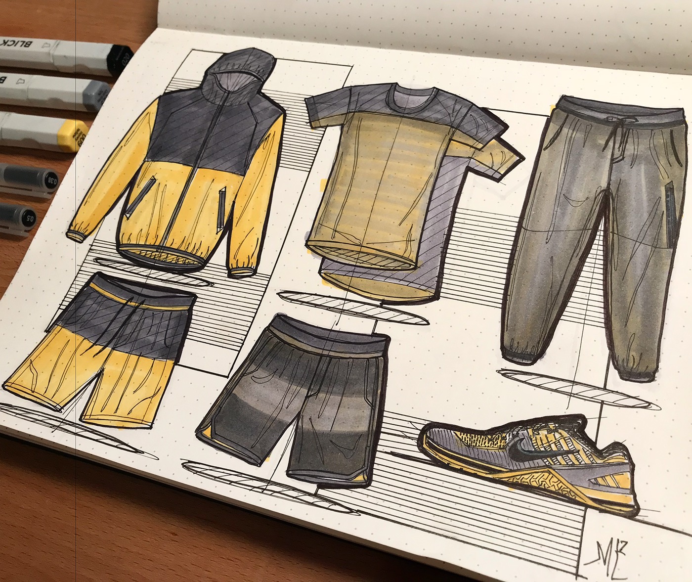 daily，Hand drawn，