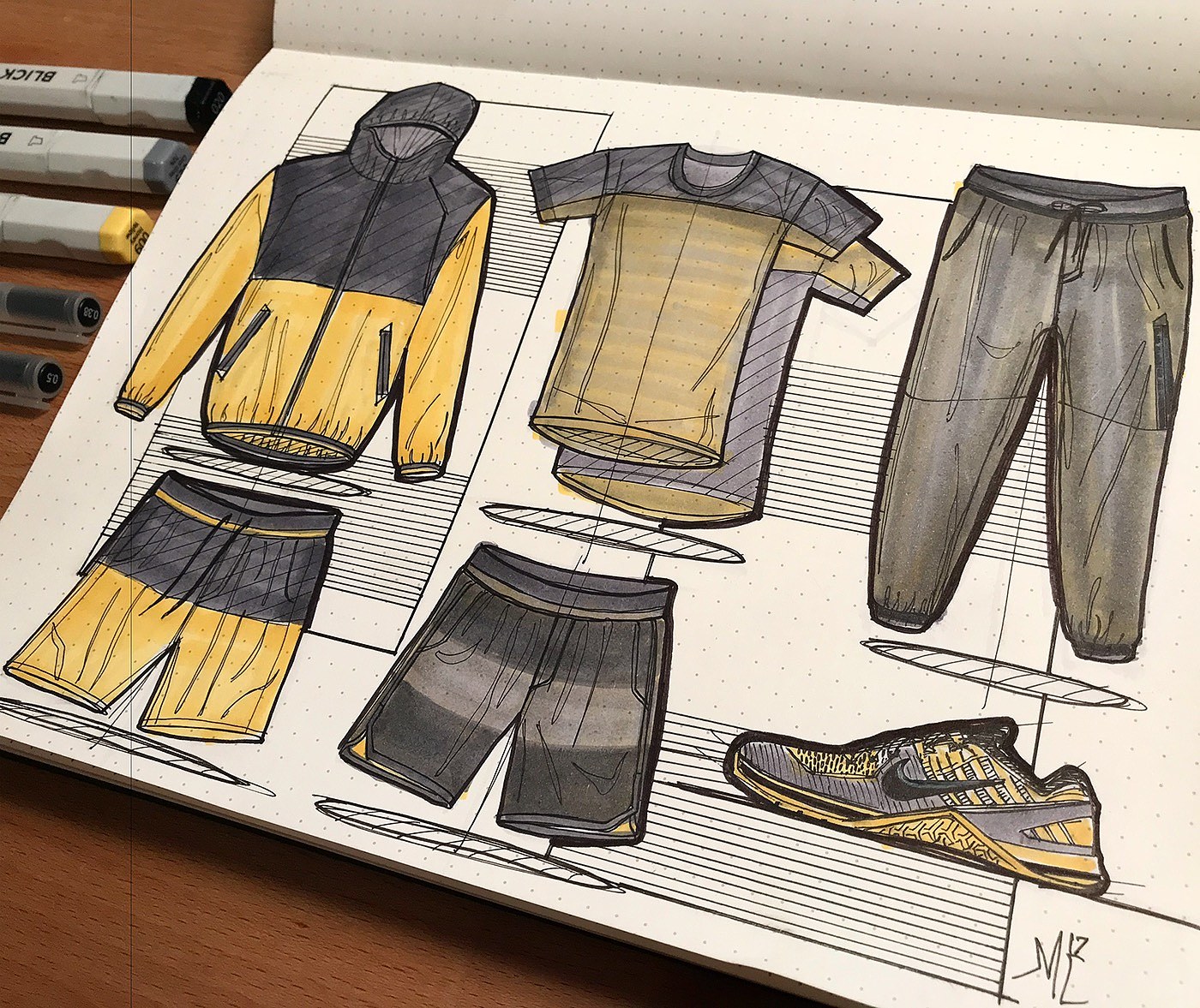 daily，Hand drawn，