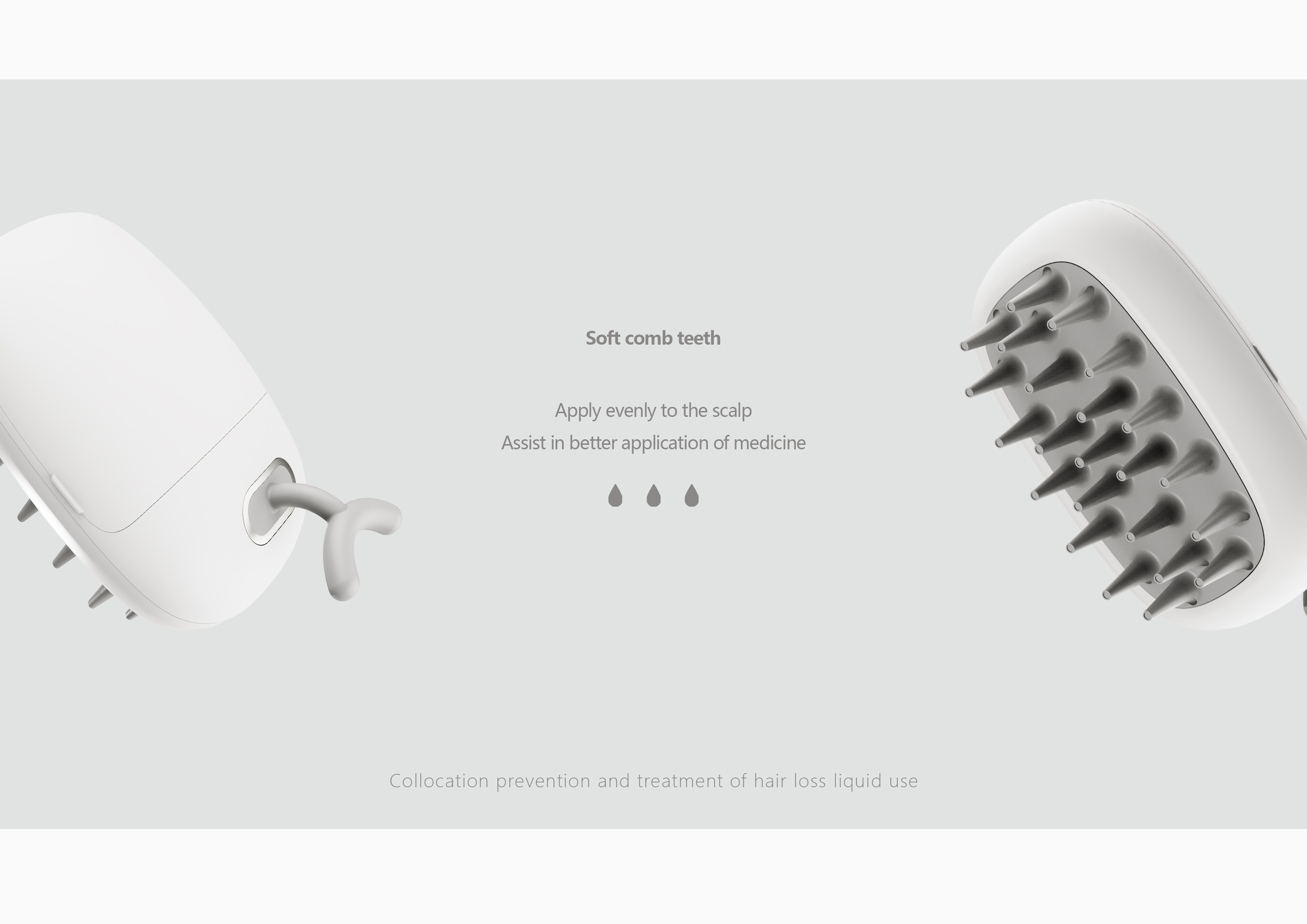 Hair，scalp，massage，apply medicine，Gehu，