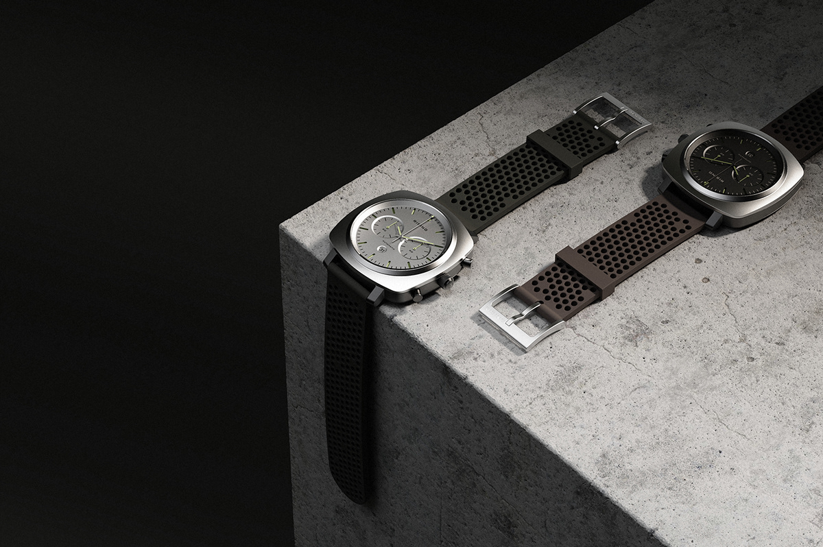 Rising Chronograph，Wrist watch，Hand drawn，