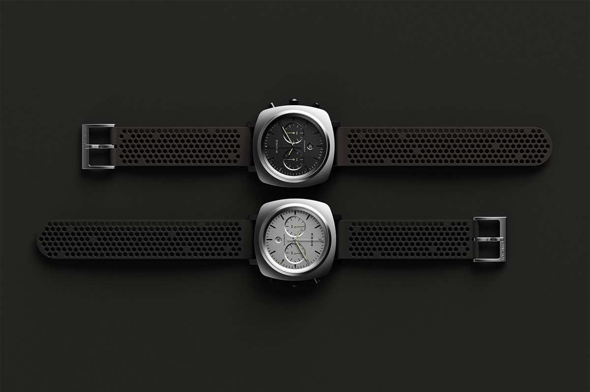 Rising Chronograph，Wrist watch，Hand drawn，