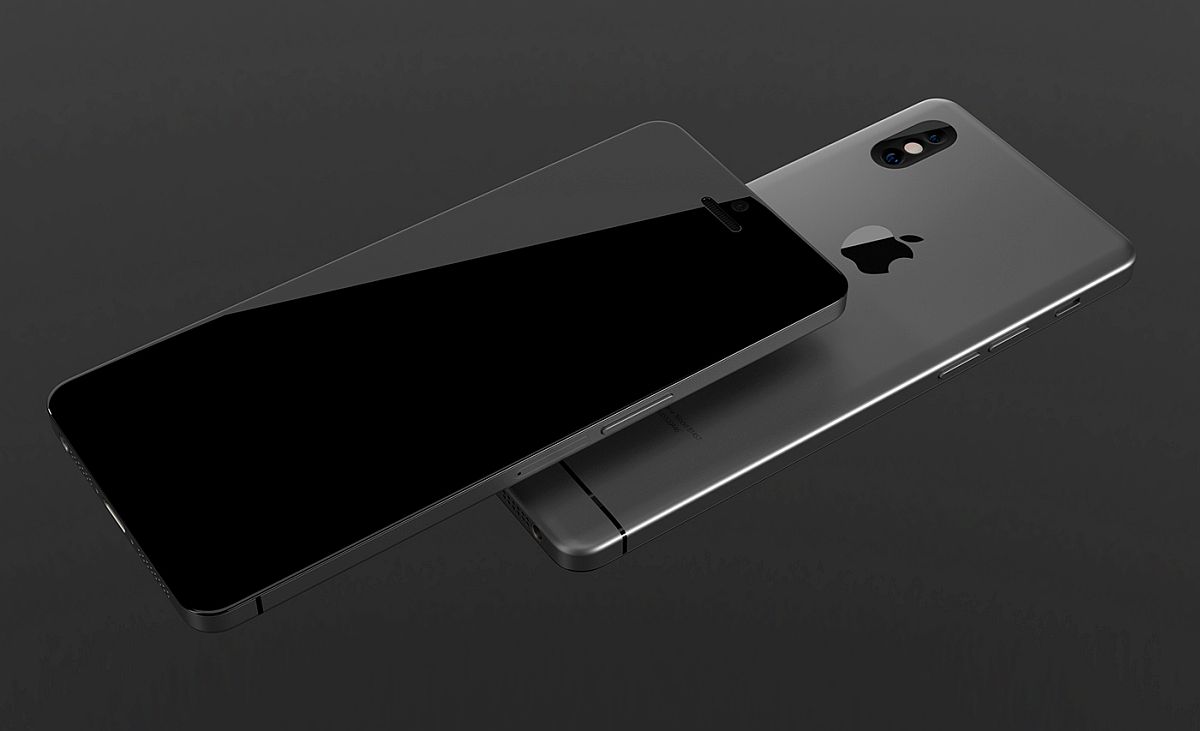 Full screen，Dual camera，Apple，iphone，conceptual design，