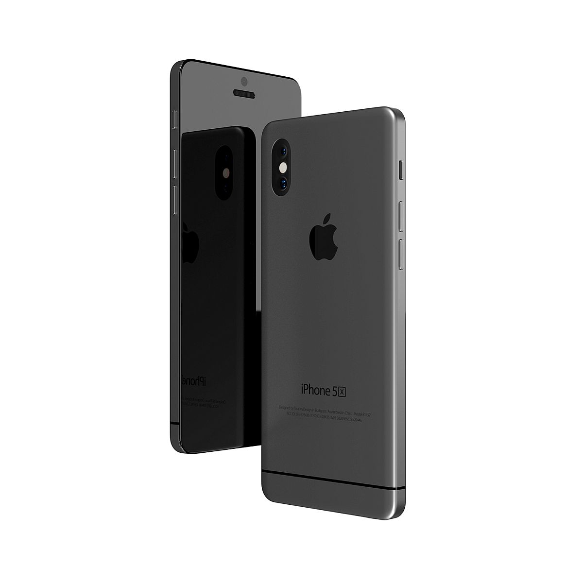 Full screen，Dual camera，Apple，iphone，conceptual design，