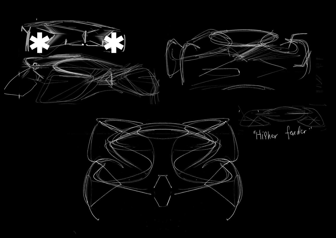 automobile，Sense of science and technology，Cool，Hand drawn，