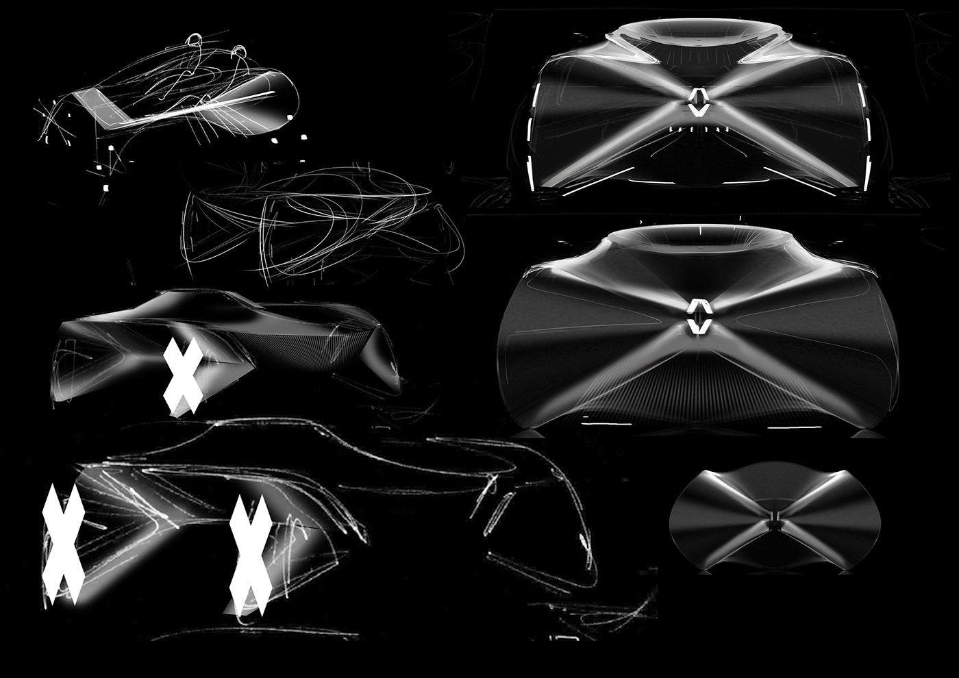 automobile，Sense of science and technology，Cool，Hand drawn，