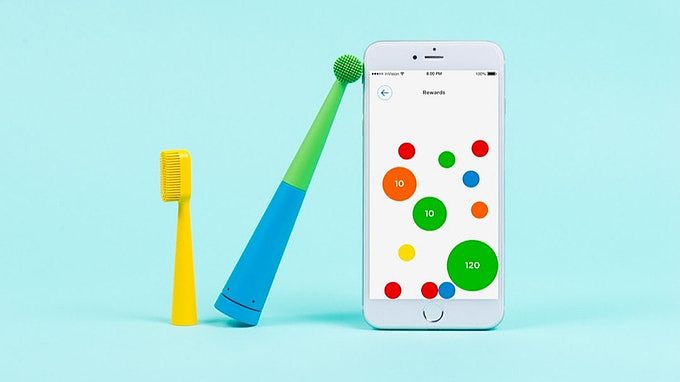 toothbrush，music，Children design，BleepBleeps，