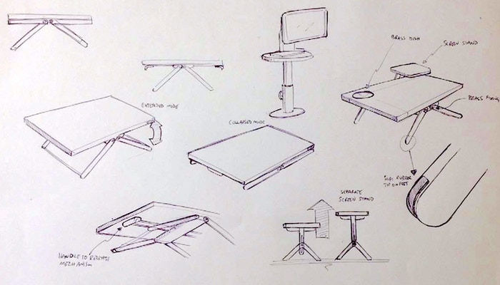 MOVI，Office artifact，product design，Lifting support，