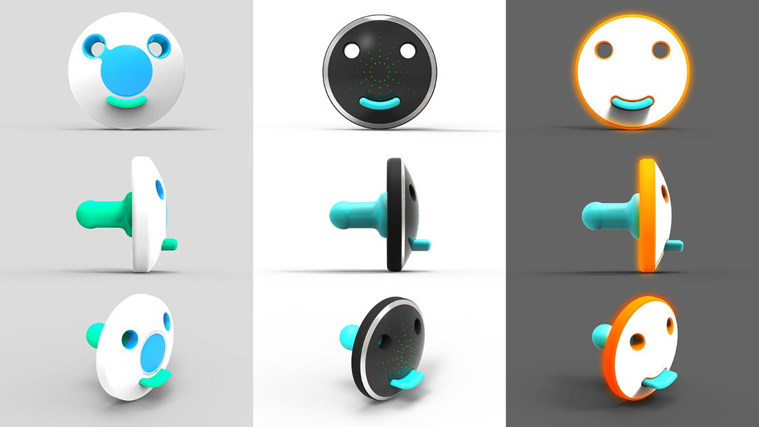 Baby design，nipple，Loss prevention，Intelligent products，