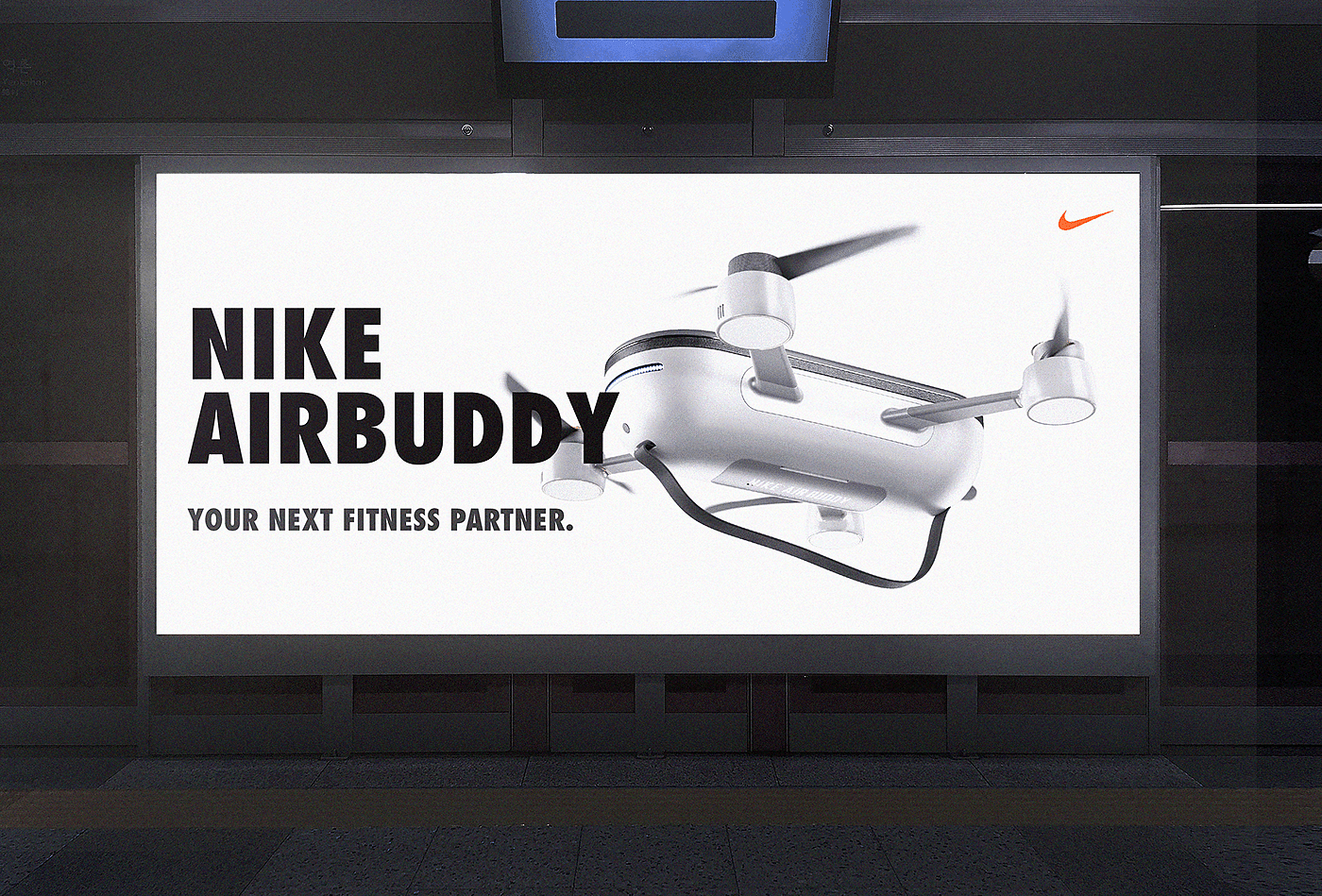 NIKE AIRBUDDY，无人机，运动，nike，