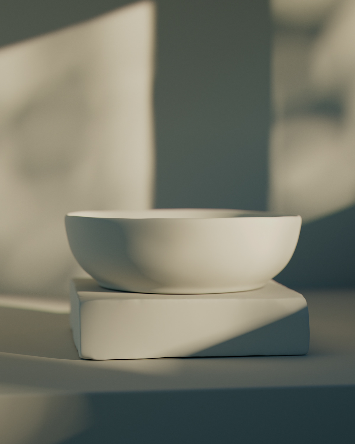 Lavender Spring，ceramics，Cinema 4D，