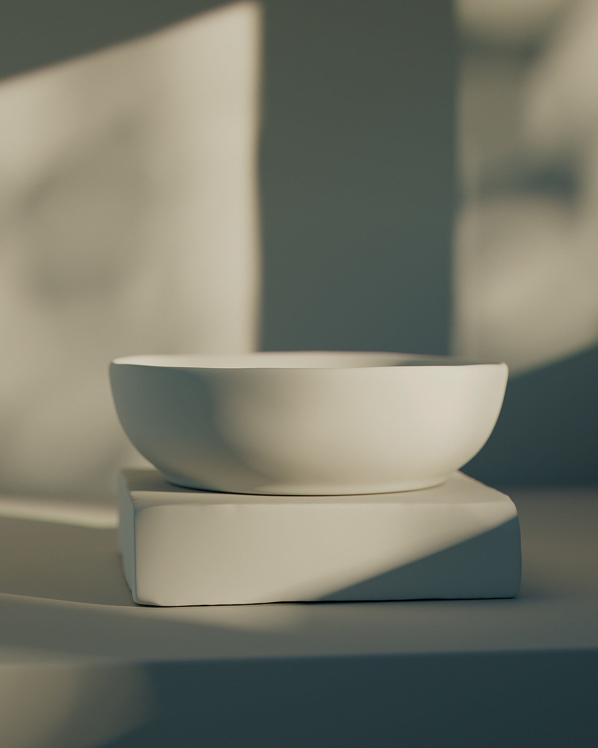 Lavender Spring，ceramics，Cinema 4D，