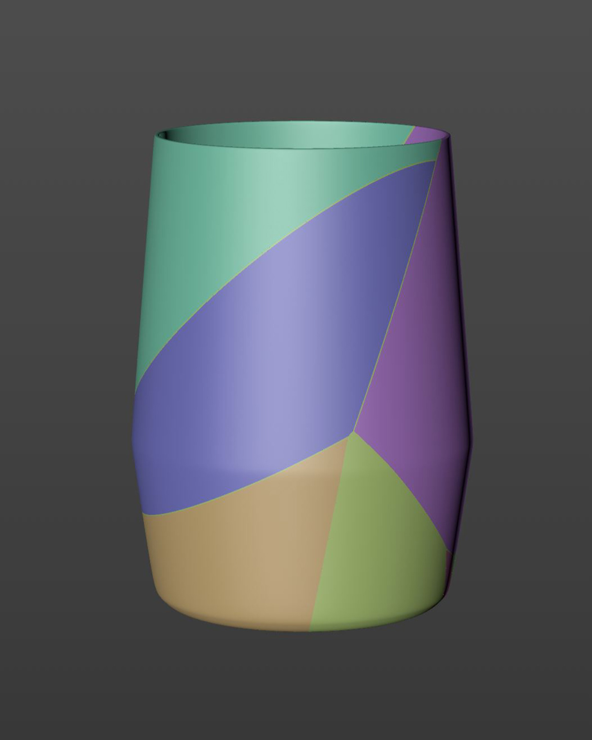 Lavender Spring，ceramics，Cinema 4D，