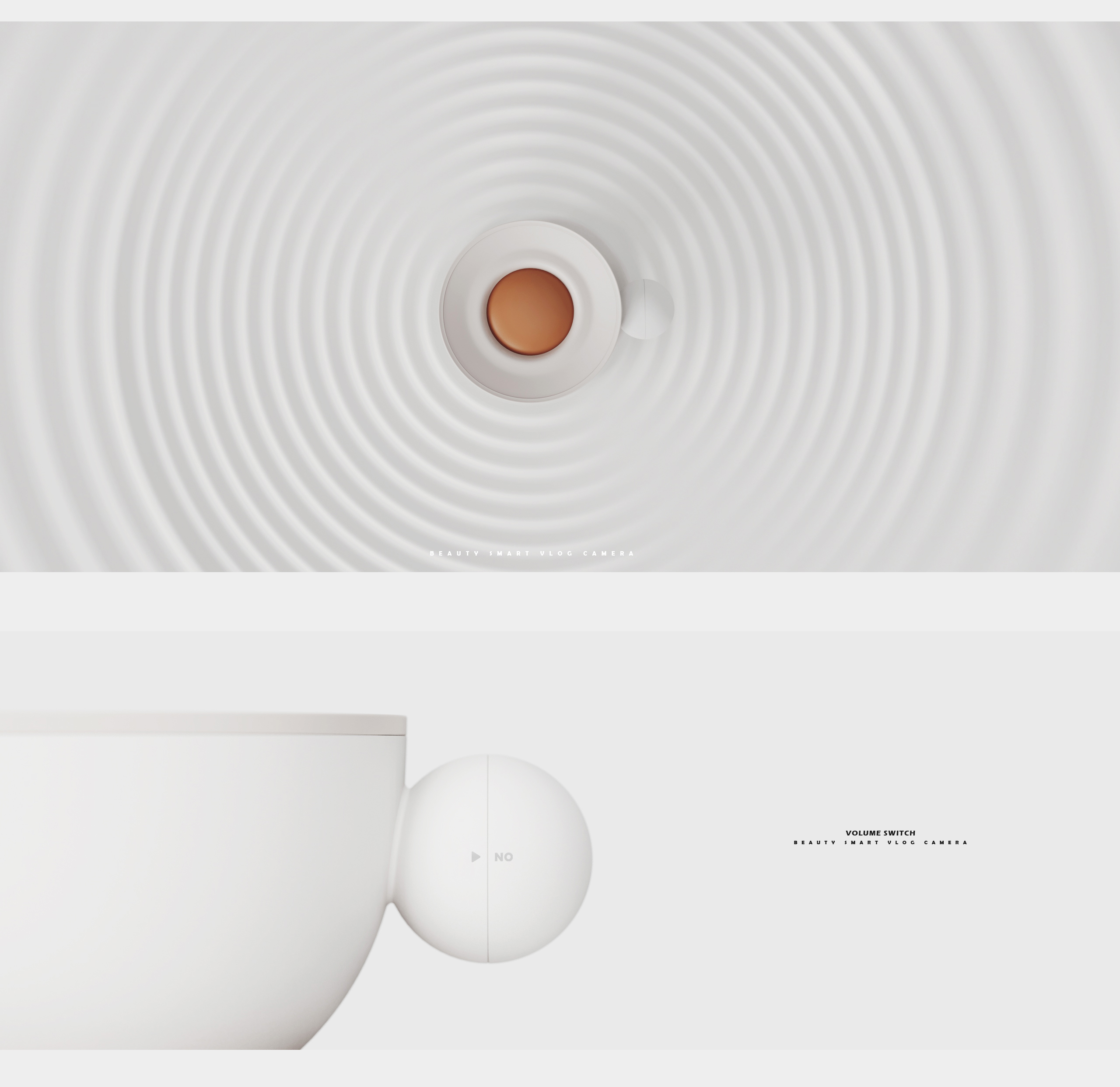 Bluetooth Speaker ，Aerobic design，Light and shadow，Advanced sense of product，Household products，Simple and elegant feeling，Transparent and clean，