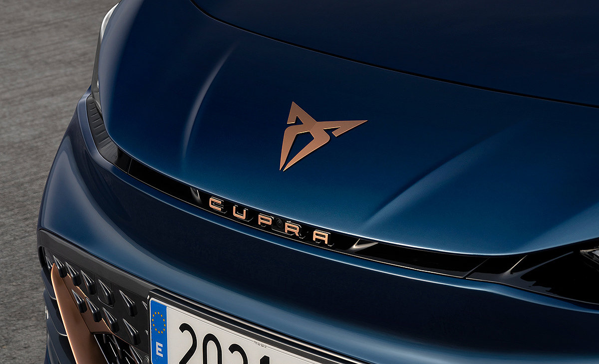 CUPRA Born，汽车设计，蓝色，