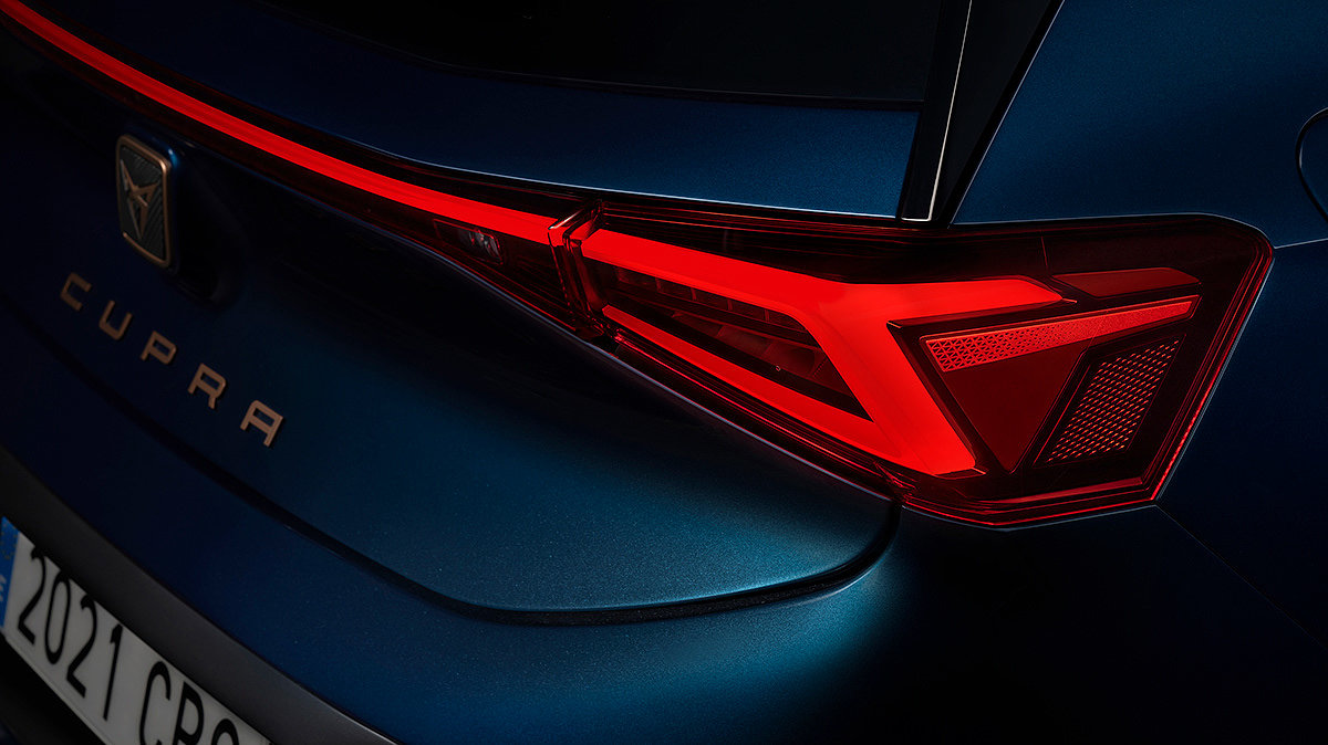CUPRA Born，Automobile design，blue，