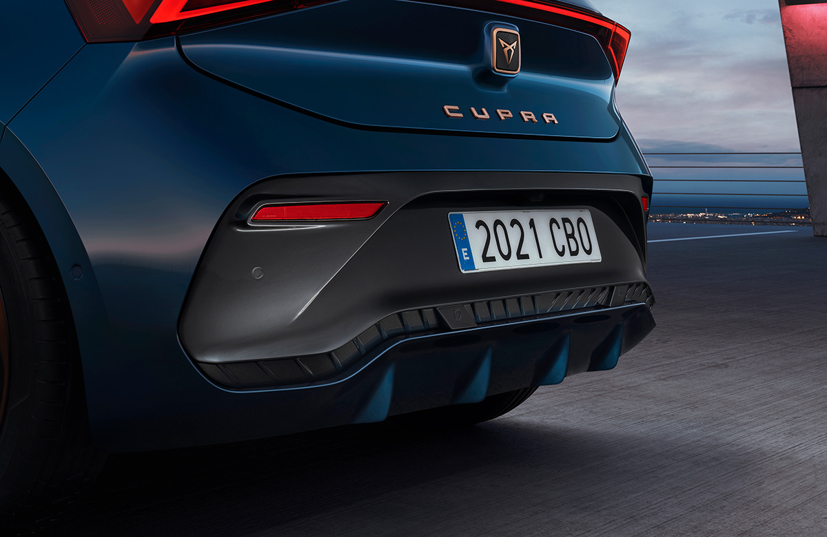CUPRA Born，Automobile design，blue，