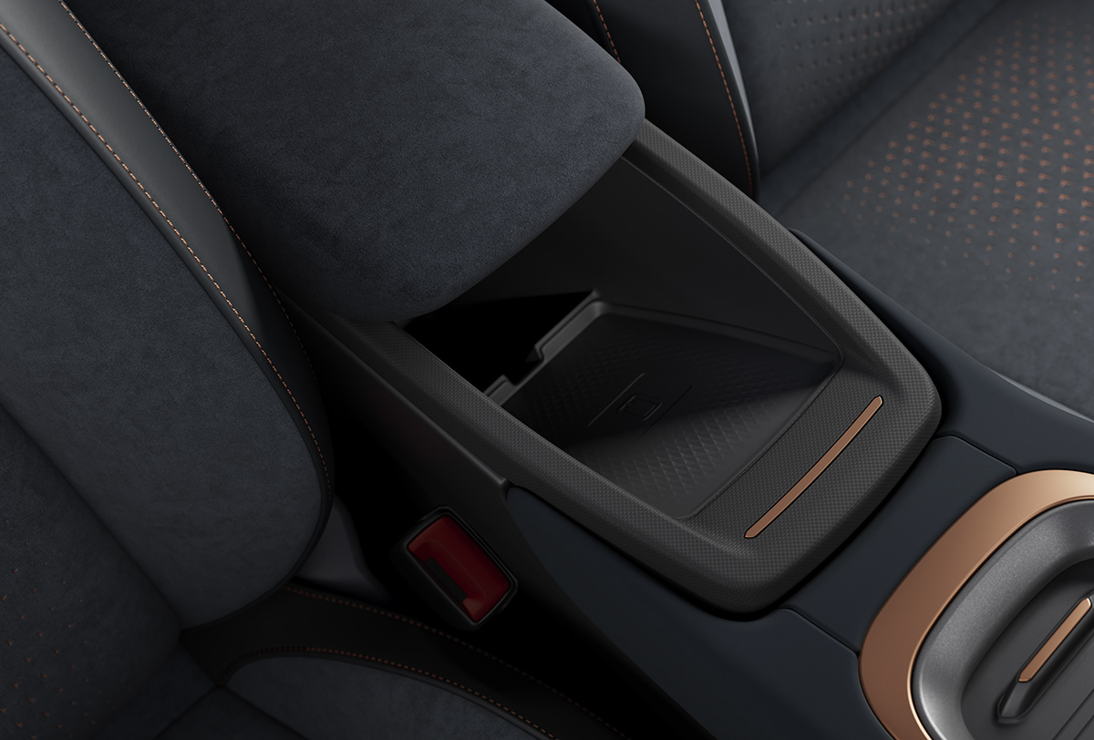 CUPRA Born，Automobile design，blue，