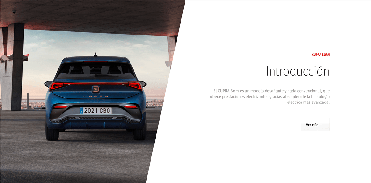 CUPRA Born，Automobile design，blue，