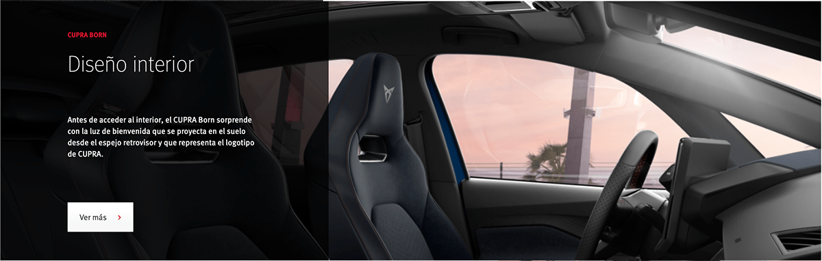 CUPRA Born，Automobile design，blue，