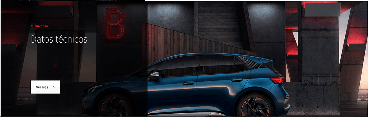 CUPRA Born，Automobile design，blue，