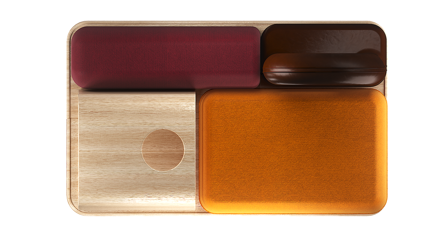 The dog & family，Multifunctional furniture，Modular design，