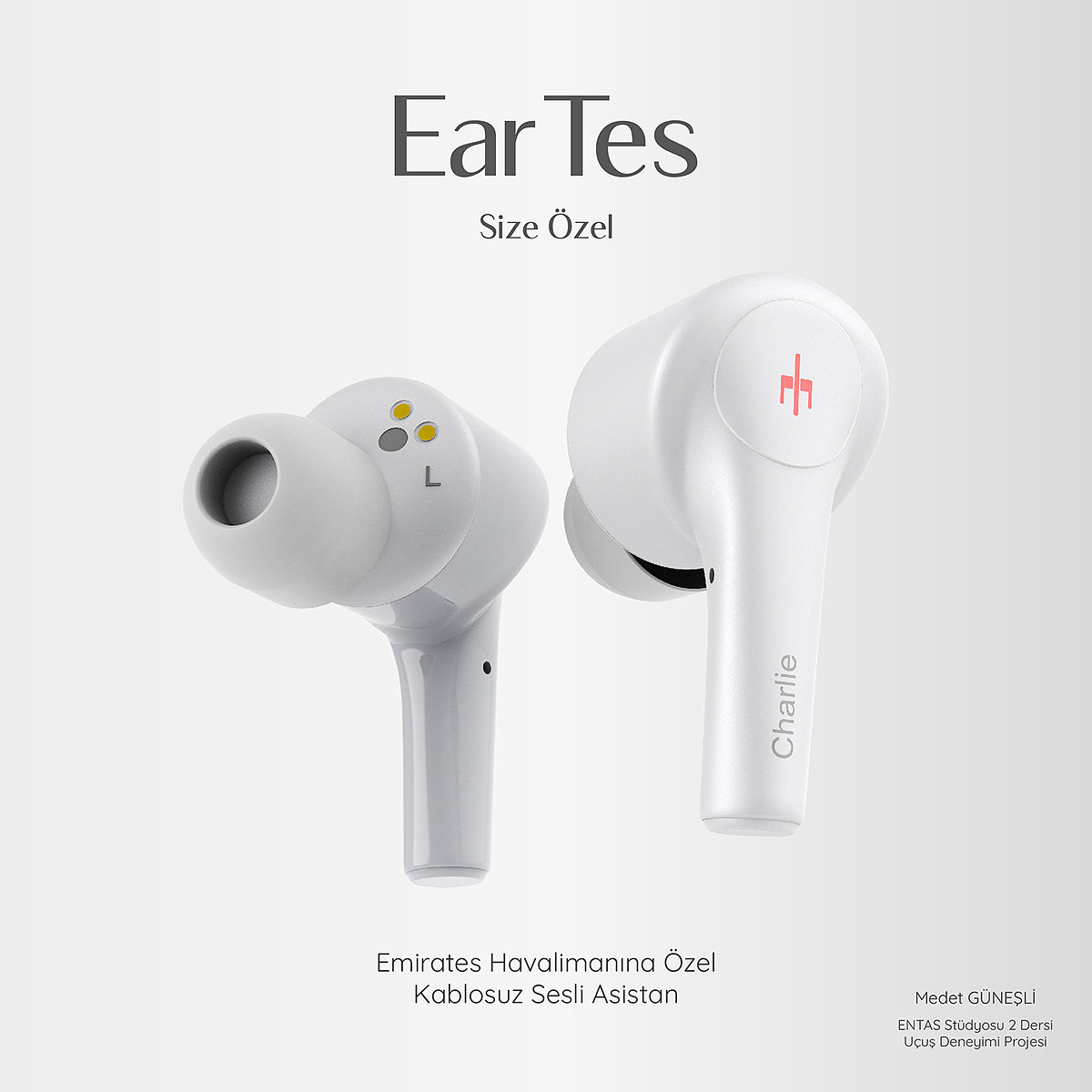 Ear Tes，智能设计，机场助手，