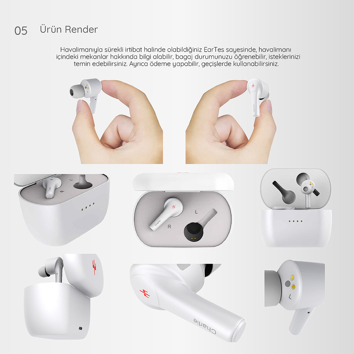 Ear Tes，Intelligent design，Airport assistant，