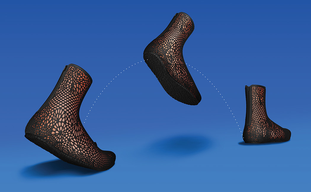 3D printing，shoes，future，Silica gel air bag，Pressure sensor，comfortable，