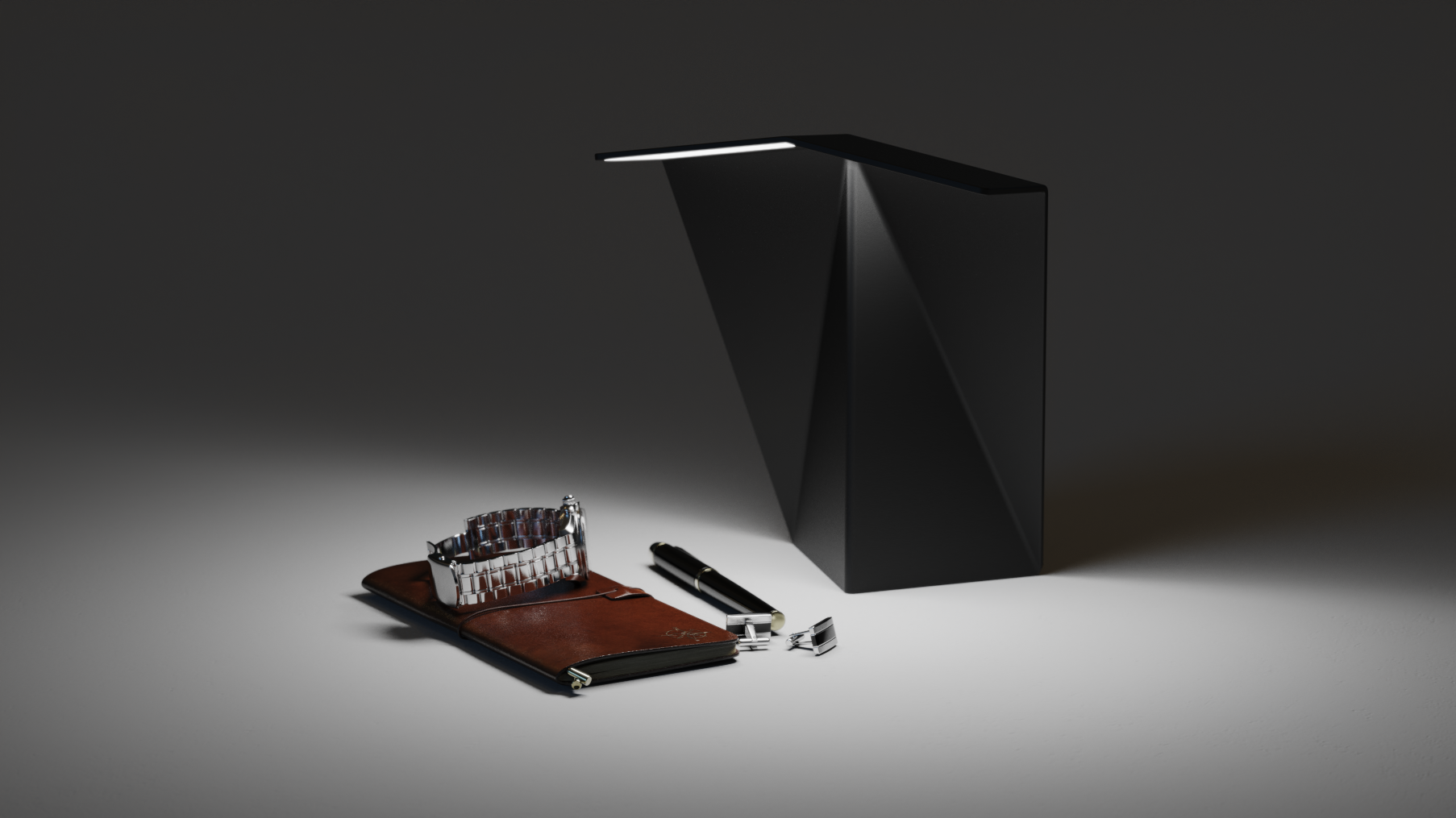 Desk lamp，Portable，fold，Hinge，flexibility，