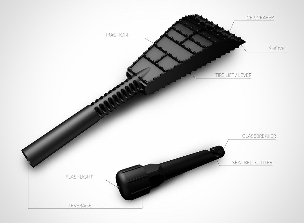 Vehicle products，Life shovel，Life saving tools，
