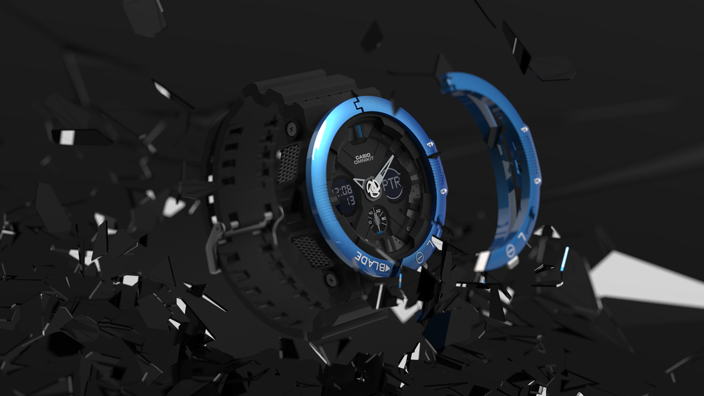 Wrist watch，Switchable mode，PATTERN，