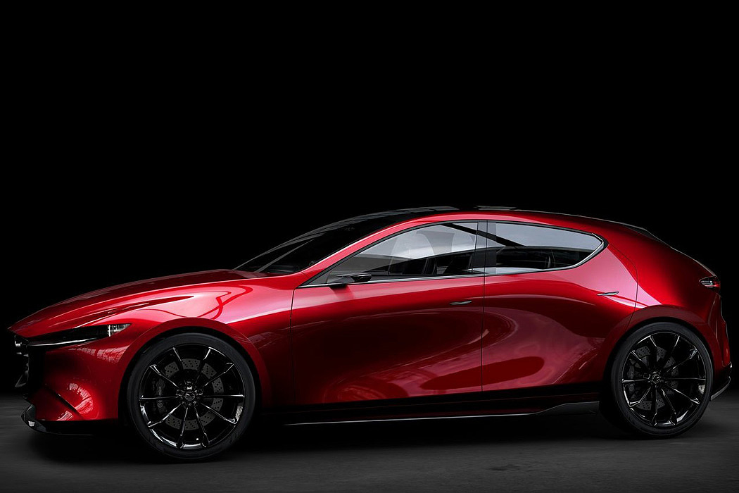 Mazda，Automobile design，conceptual design，gules，