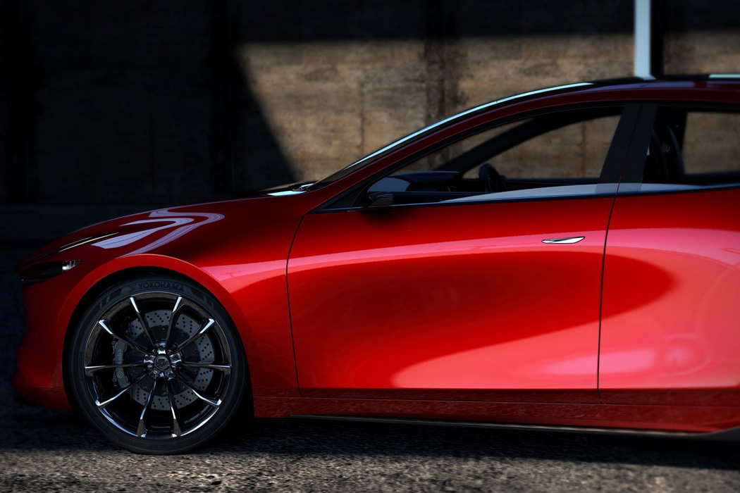 Mazda，Automobile design，conceptual design，gules，