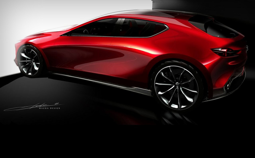 Mazda，Automobile design，conceptual design，gules，