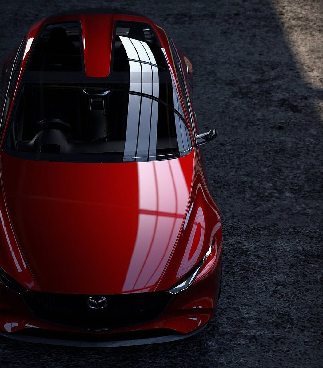 Mazda，Automobile design，conceptual design，gules，