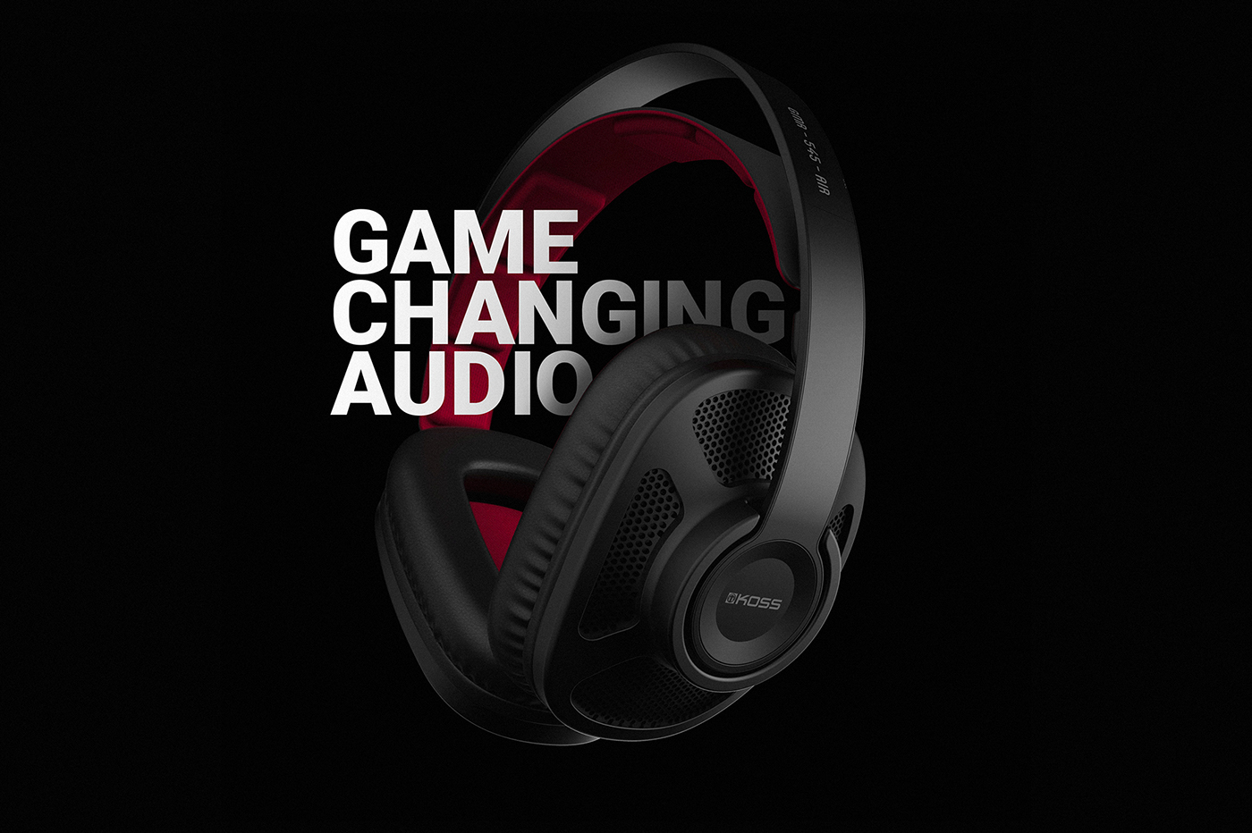 KOSS GMR，Game headset，black，classic，