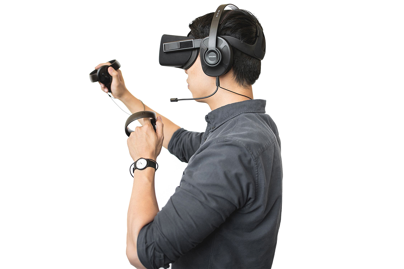 KOSS GMR，Game headset，black，classic，