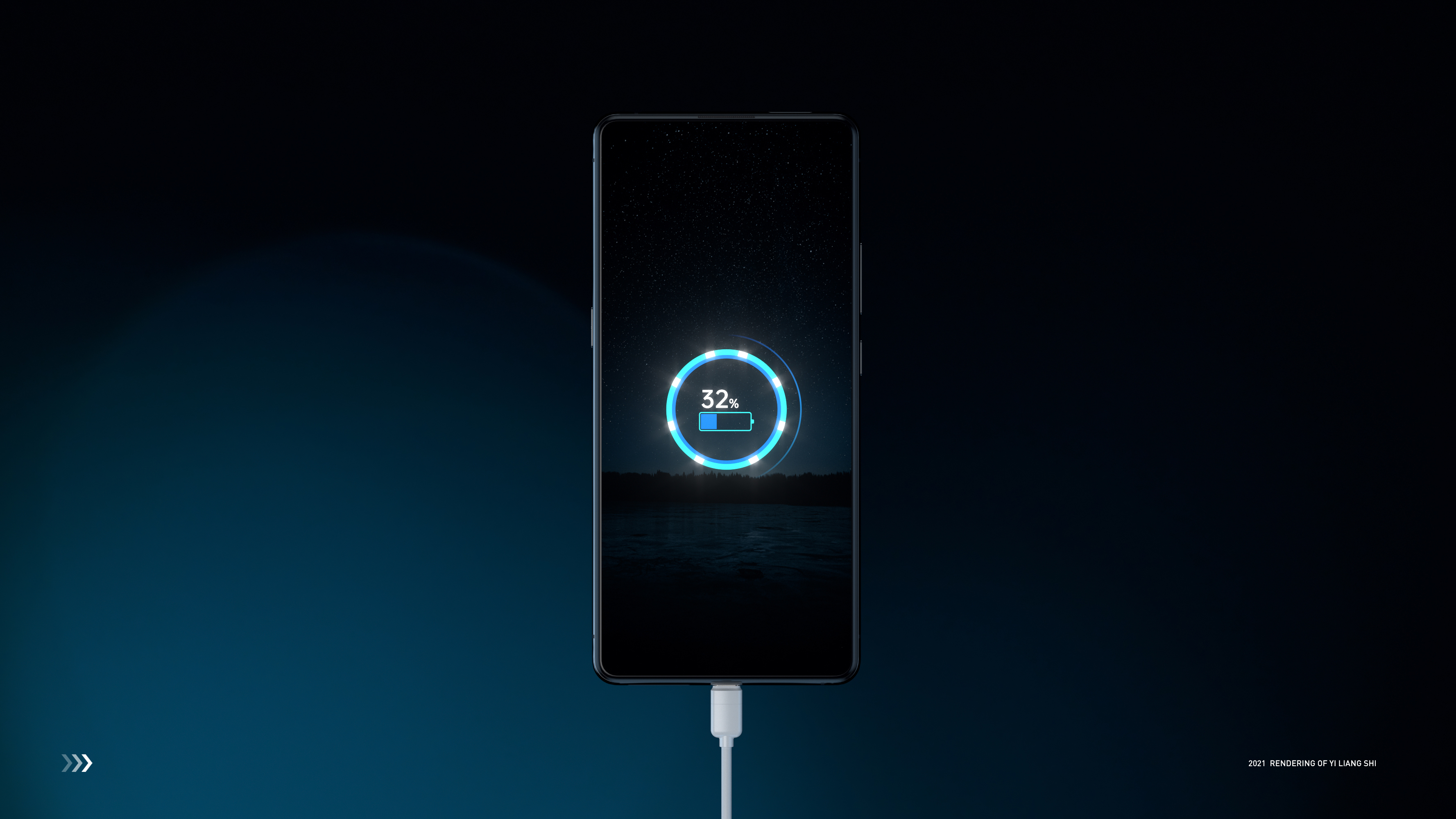 Product rendering，Product animation，c4d，rs，Charger，Mobile Accessories，