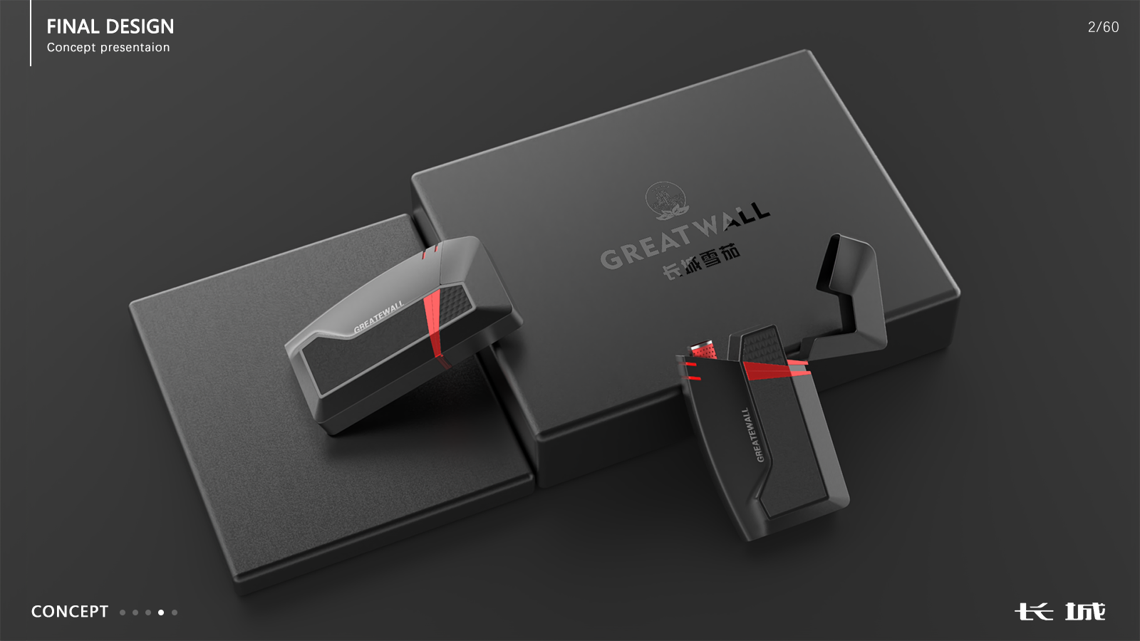 Lighter design with Chinese cultural elements，Simplicity，high-end，