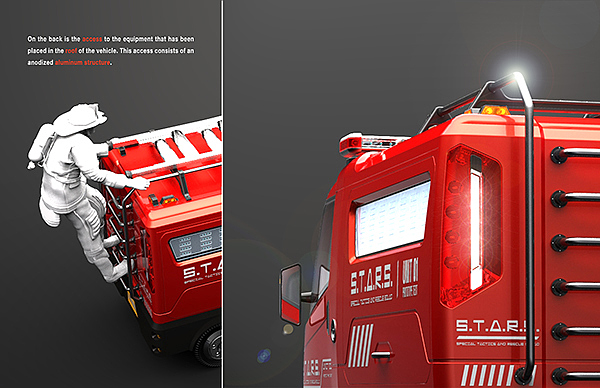 vehicle，vehicle，rescue，industrial design，
