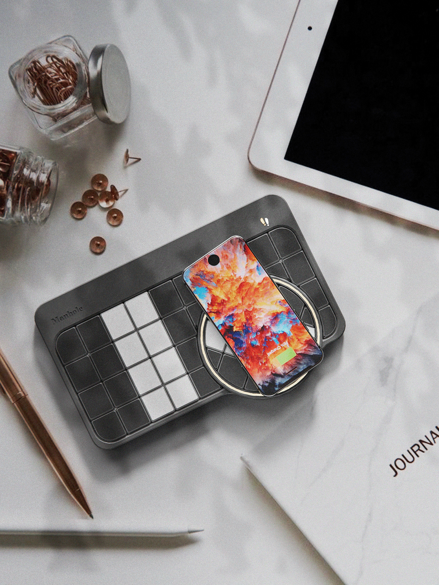 street，Manhole cover，Wireless charging，