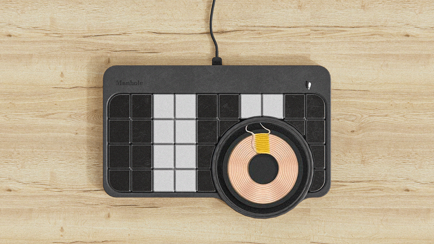 street，Manhole cover，Wireless charging，