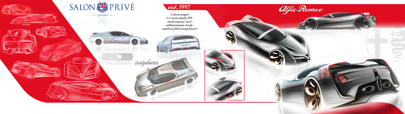 automobile，concept，Render，