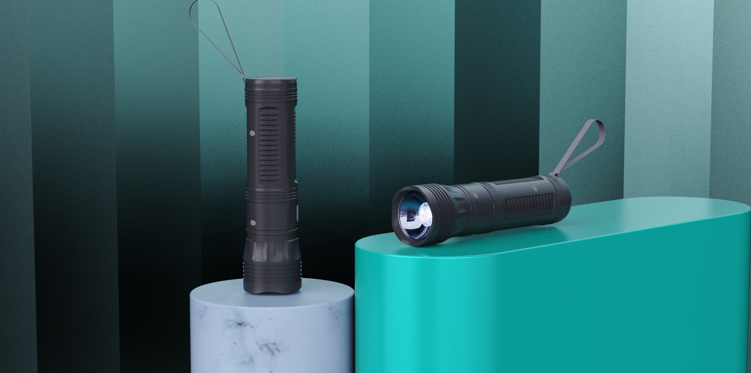 industrial design，Design of starting power supply，Product appearance design，Flashlight design，