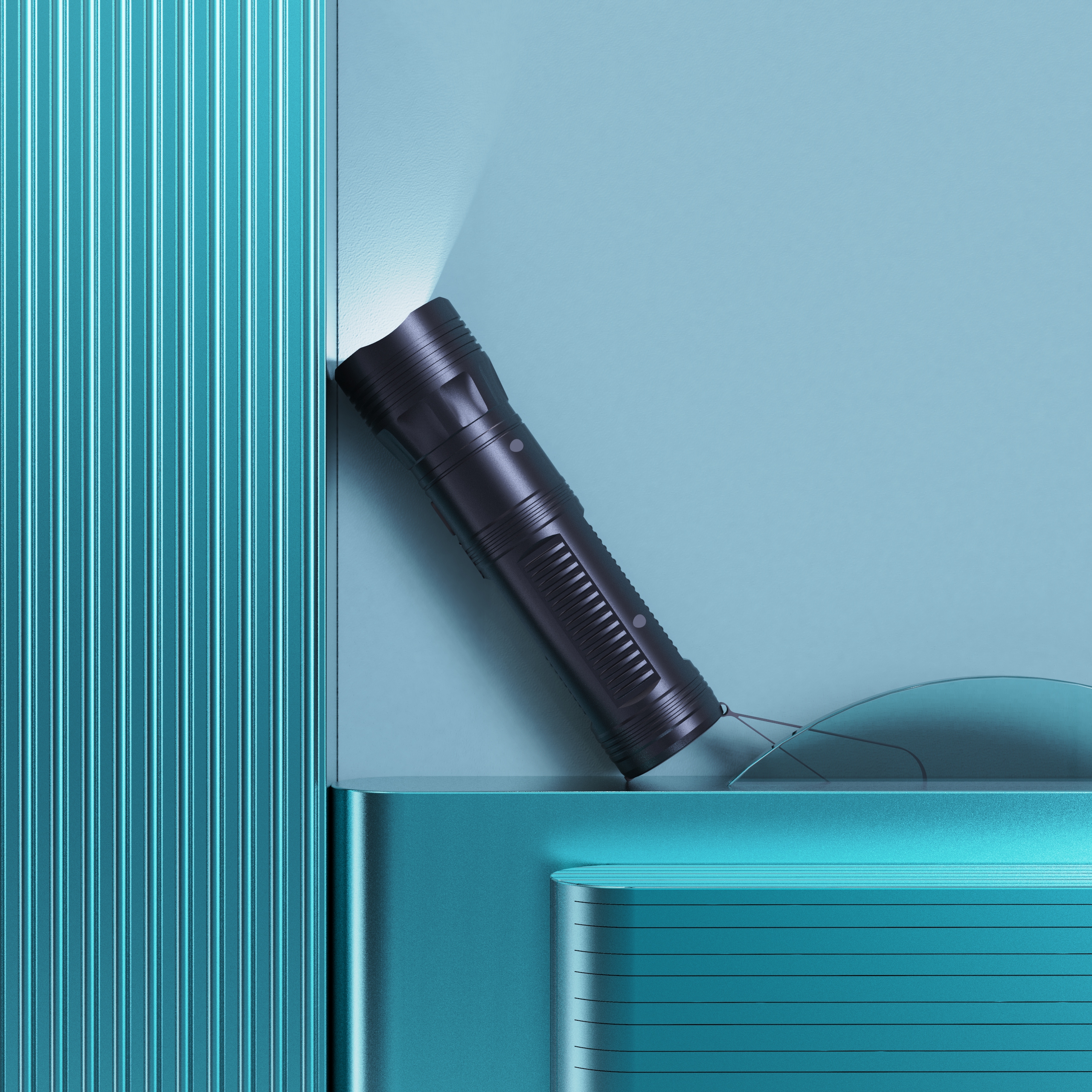 industrial design，Design of starting power supply，Product appearance design，Flashlight design，